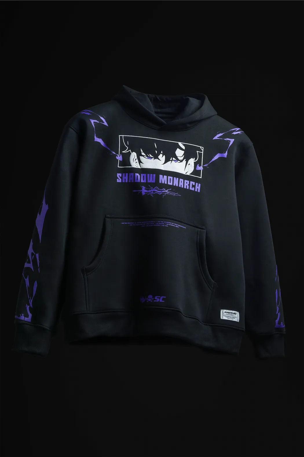 Solo LVLNG VERSION 2 - Anime Oversized Hoodie With Puff Print