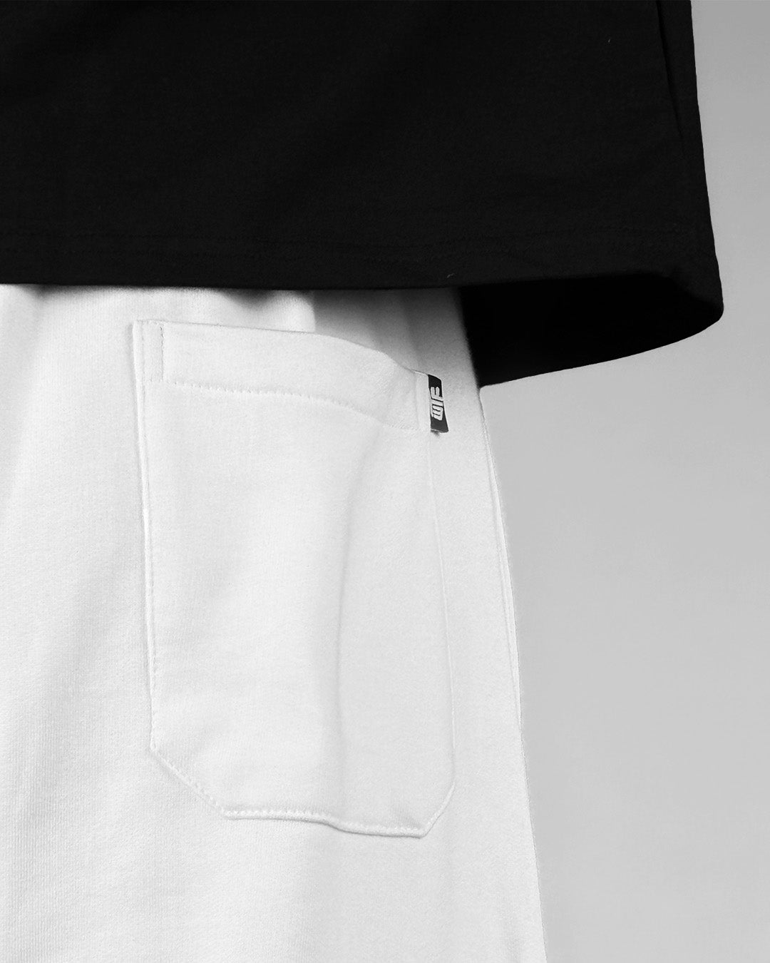 Barbed White Essential Cotton Pants