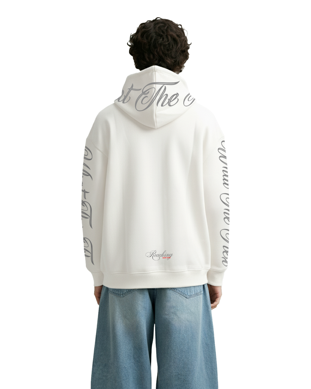 White Angel Oversized Hoodie